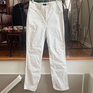NYDJ Women's White Boot Cut Jeans